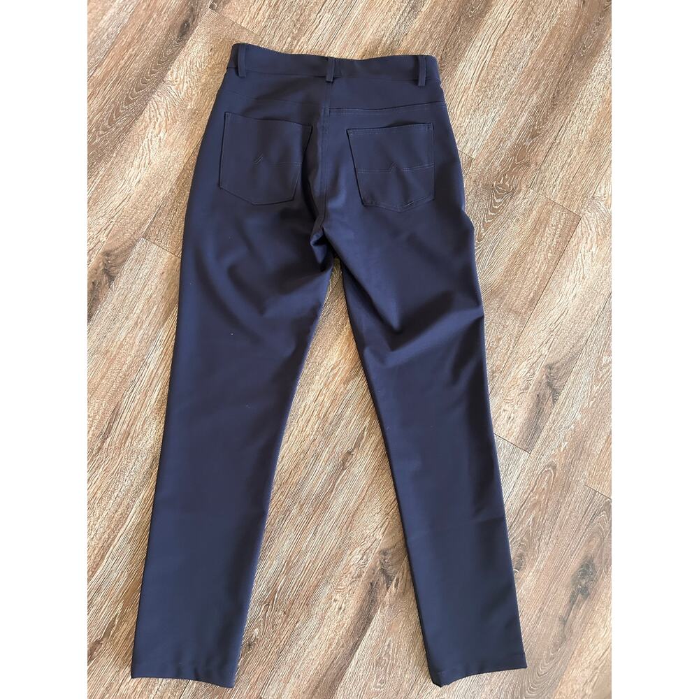 Golfino women’s navy blue slim tailored stretchy golf pants size 4 - Picture 2 of 12